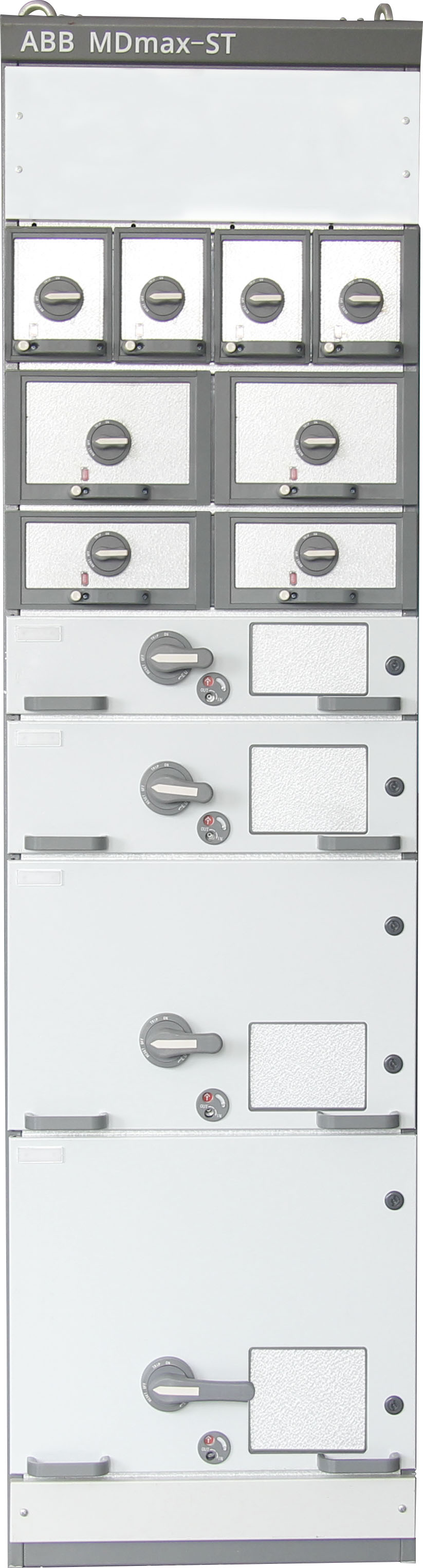 RICHGE Technology MDmax-ST szekrénytartozékok: benchmark magtámasztó alkatrészek az ABB-kompatibilis alacsony feszültségű áramelosztáshoz